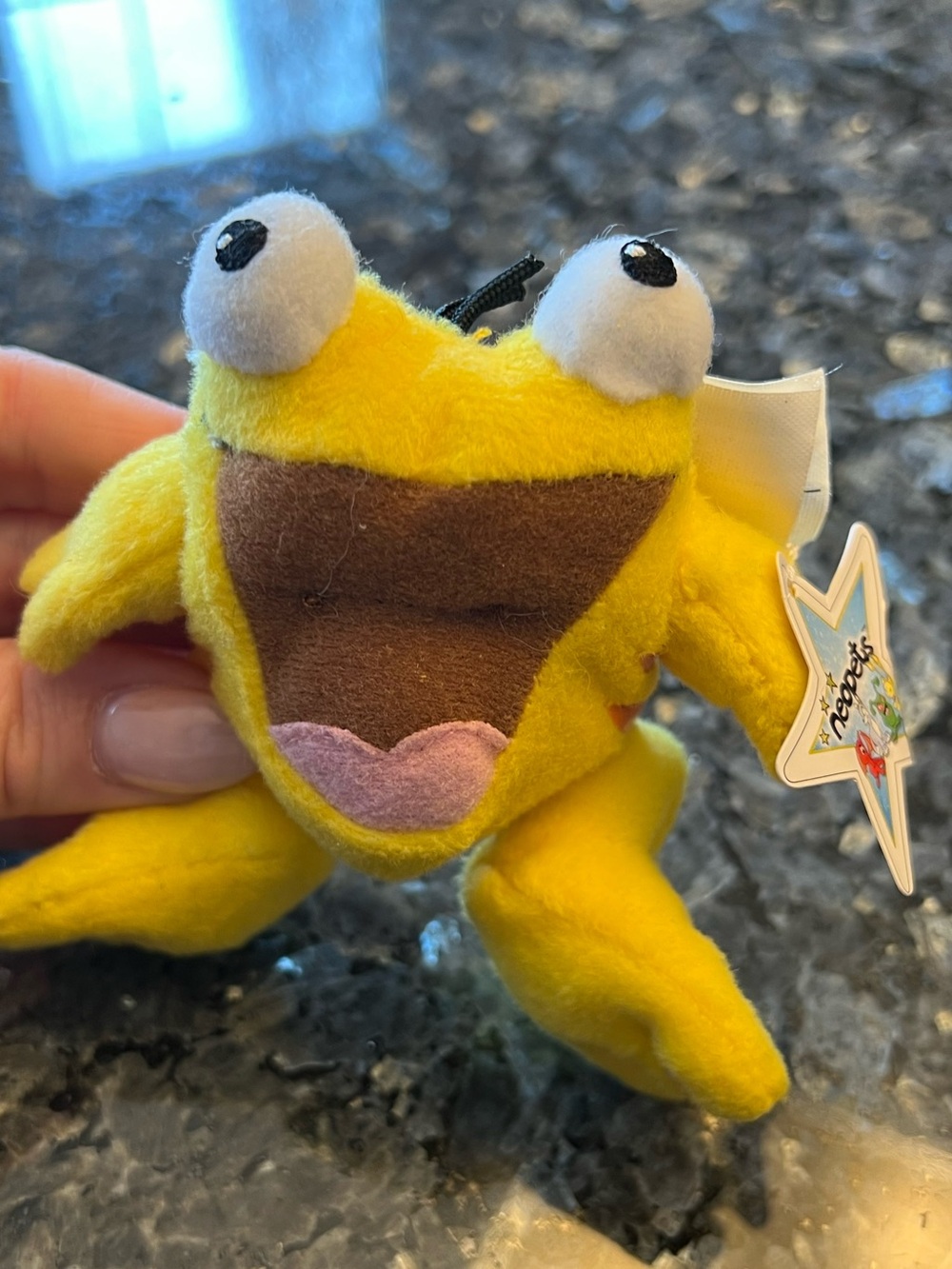 McDonald’s Neopets Yellow Quiggle Plushie